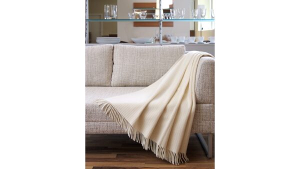 Soft Fleece Throw Blanket with Fringe